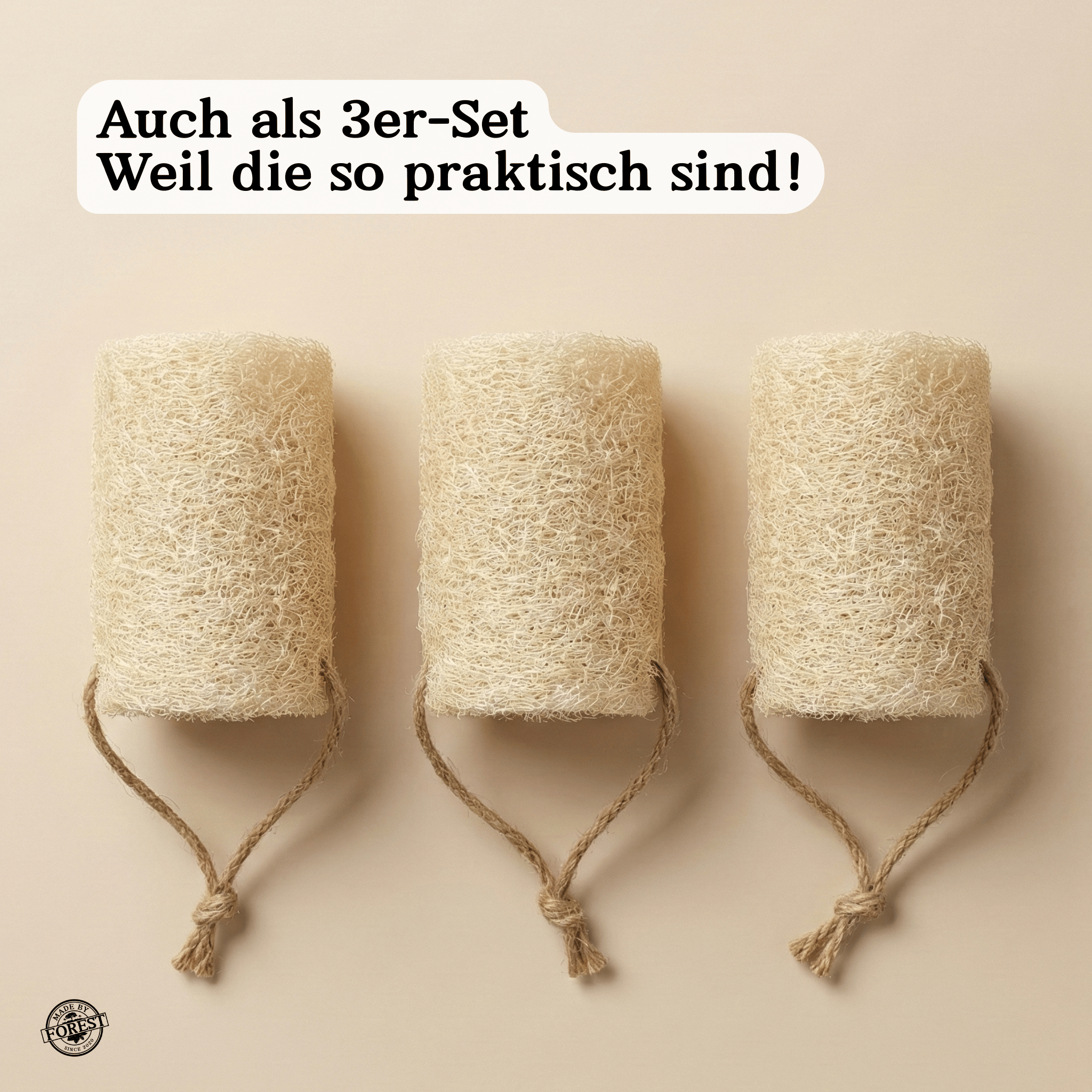 Natürlicher Luffa-Schwamm aus dem Amazonas (Mato Grosso)