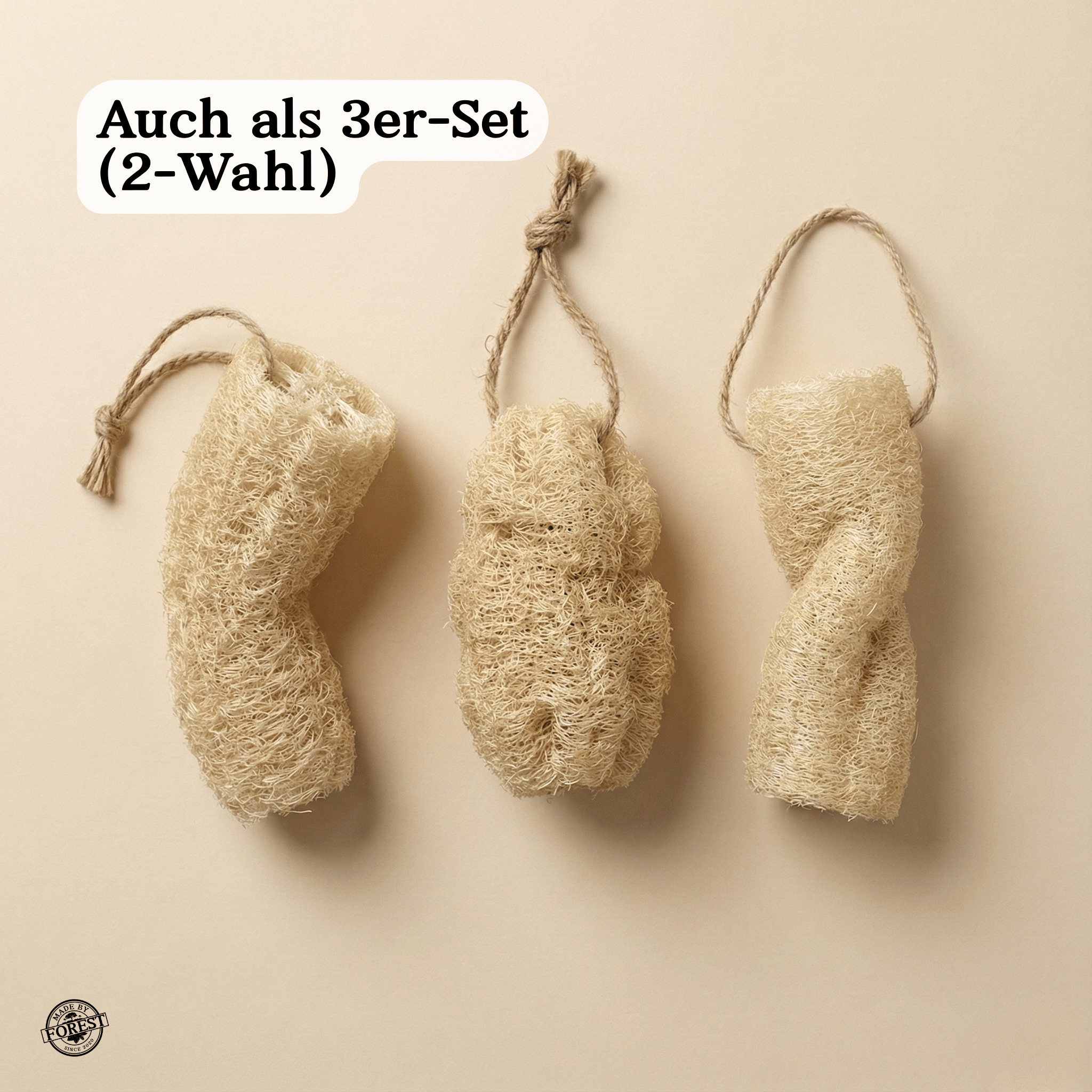 Natürlicher Luffa-Schwamm aus dem Amazonas (Mato Grosso)