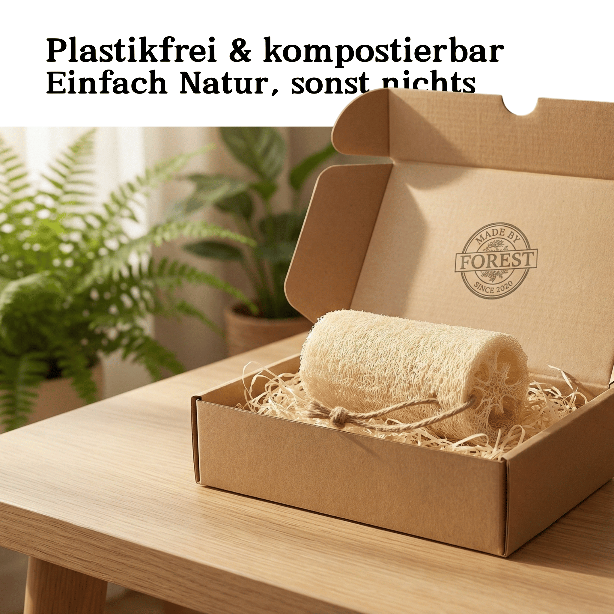 Natürlicher Luffa-Schwamm aus dem Amazonas (Mato Grosso)